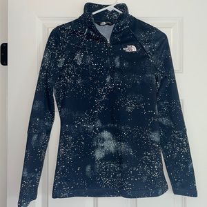 THE NORTH FACE thick 1/4 zip sweatshirt
